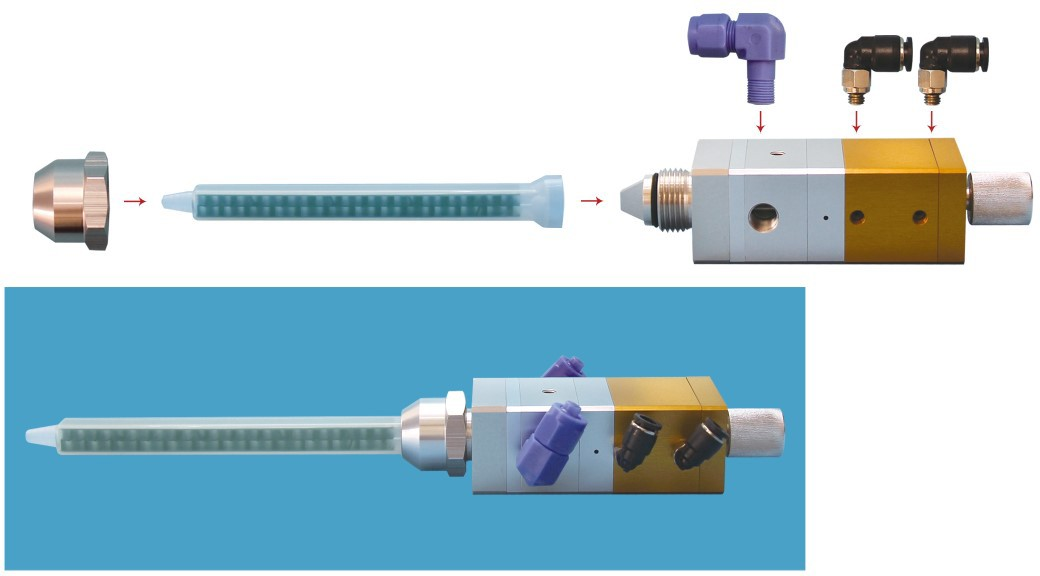 YY Aluminum alloy back-suction dispensing valve
